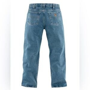 Carhartt Men’s Relaxed Fit Straight Leg Jeans
Vintage Blue 100% Cotton Sz 35x32